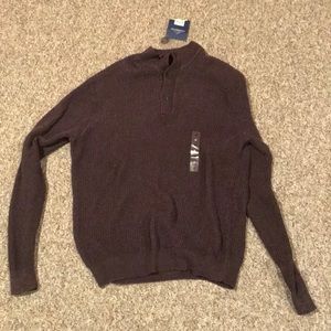 Brand new men’s Croft and Borrow button up sweater